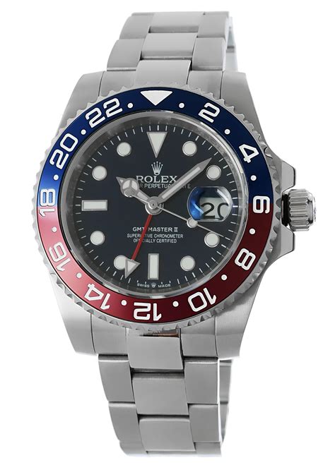 rolex gmt master ii pepsi 2015 weissgold blau rot|Rolex Gmt Master II Pepsi price.